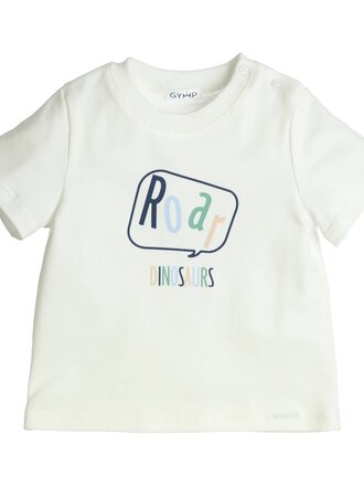 GYMP T-shirt Aerobic Roar Off White 353-5309-20