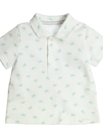 GYMP Polo Kraba Off White - Mint 353-5227-20