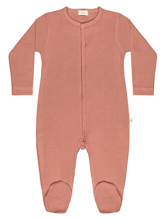 UAUA BASIC FOOTIE - ROSADO - 3/6M