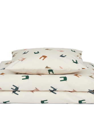 Liewood Ingeborg Junior Printed Bedding / Bunny / Sandy