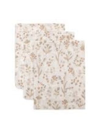 Jollein Hydrofiel Washandje 15x20cm Bloomy (3pack)