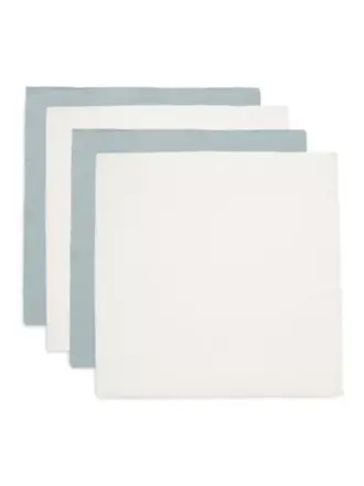 Jollein Hydrofiele Doek Small 70x70cm Sea Green/Ivory (4pack)