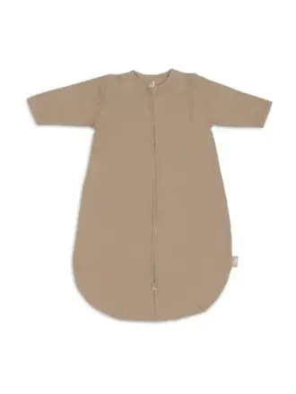Jollein Slaapzak Zomer met Afritsbare Mouw Rond 70cm Ajour Biscuit