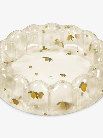 Konges Slojd SMALL SHELL POOL TRANSPARENT /  MON GRAND LEMON
