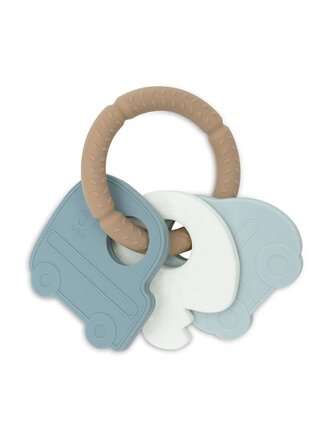 Jollein Siliconen Bijtring Sleutelbos On The Go
