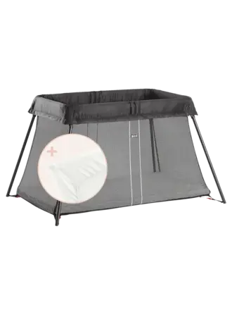 BabyBjorn Reisbedje Light. / Zwart