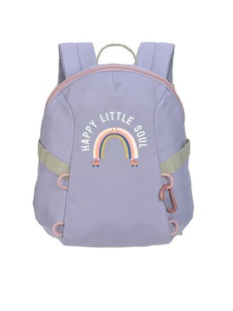Lassig Tiny Backpack Outdoor Rainbow pastel  lilac