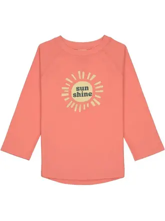 Lassig LSF Long Sleeve Rashguard Sunshine  coral /
