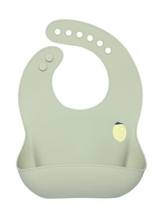 Lassig Silicone Bib Happy Fruits Lemon
