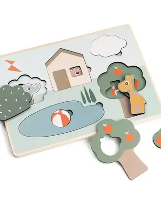 Done by Deer Layer puzzle Deer friends Colour mix