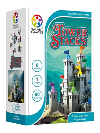SmartGames Tower Stacks (80 opdrachten)