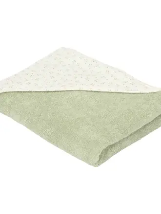 Little Dutch Badcape hydrofiel Blueberry Leaves - 100x100 cm