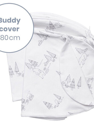 Doomoo Buddy cover / Bear family grey
