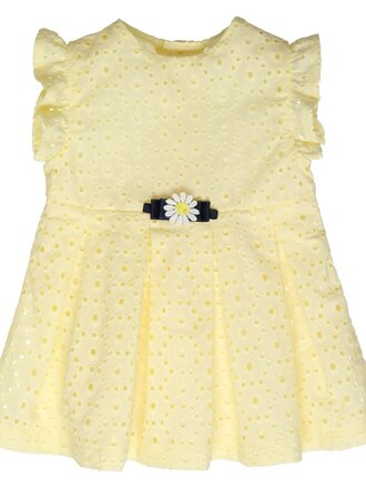 GYMP Jurk Bow With Flowers Maat 68