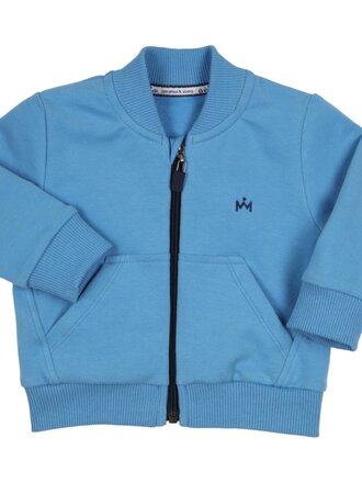 GYMP Cardigan Carbon / Blue MAAT 56