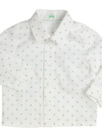 GYMP Shirt Jagger / White - Green