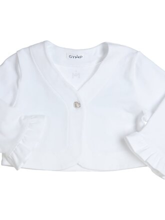 GYMP Cardigan aerobic Girls / White