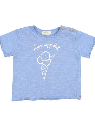 Buho BON APPÉTIT T-SHIRT / BLUETTE 6M