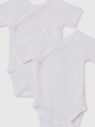 Petit Bateau 2 BODIES NAISS MC   varianNAI