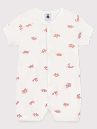 Petit Bateau Zomerpakje met rode krabben A0CZ7