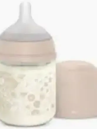 Suavinex WONDERLAND - GLAZEN FLES 120ML - FOPSPEEN SXPro S - roze