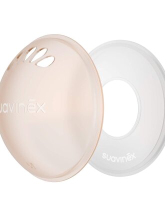 Suavinex 2 * KOMMEN OM MELK OP TE VANGEN + 2 BESCHERMENDE KOMMEN