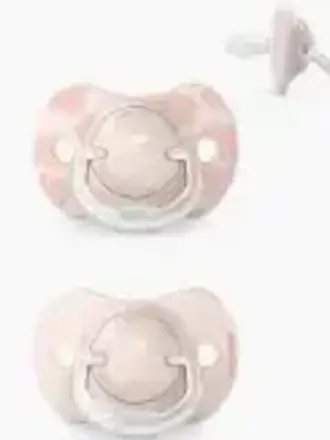 Suavinex DREAMS - 2 * FOPSPENEN SYMMETRISCH SILICONE SX PRO 0/6M - Roze