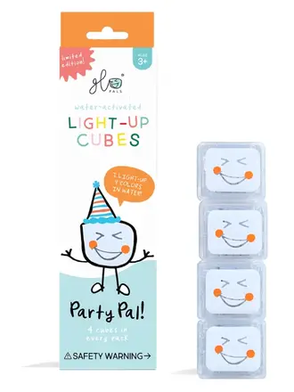 Glopals Glopals Light up cubes-4pc Party