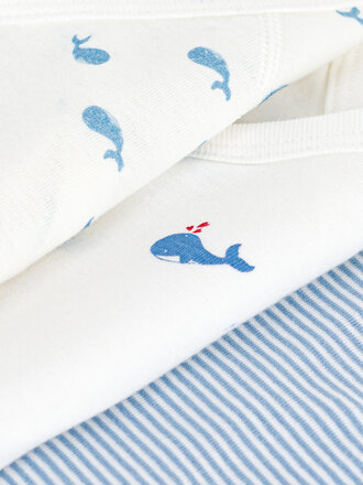 Petit Bateau 3 BODIES NAISS MC A0DZR