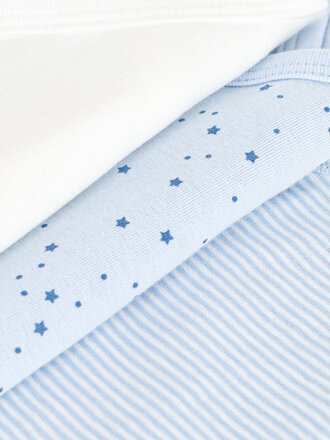 Petit Bateau 3 BODIES NAISS ML A0DZM