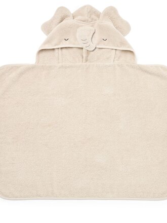 Liewood Vilas Elephant Baby Hooded Towel / Sandy