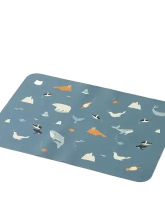 Liewood Jude Printed Placemat / Arctic Sea /  Ocean view