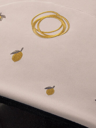 Bugaboo Fox 5 Renew x Konges Sløjd sun canopy  Desert taupe melange