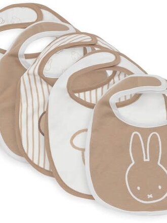 Jollein Slab Jersey Waterproof - Miffy Heads - 5 Stuks