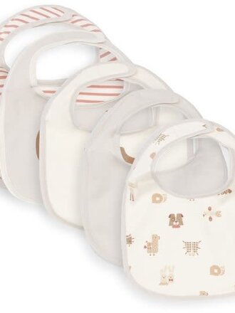 Jollein Slab Jersey Waterproof - Animal Friends - 5 Stuks