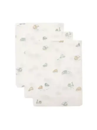 Jollein Hydrofiel Washandje 15x20cm On The Go (3pack)