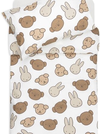 Jollein Dekbedovertrek met sloop 100x140cm - Miffy and Friends