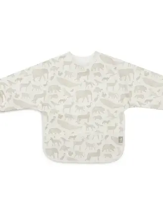 Jollein Slab Waterproof met Mouw Animals Olive Green