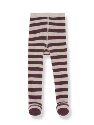 1+ in the family TINA striped tights /melanzana