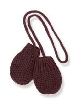 1+ in the family DEMI-bb mittens /melanzana
