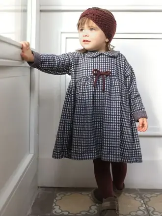 1+ in the family JULIA collar dress /dark-blue