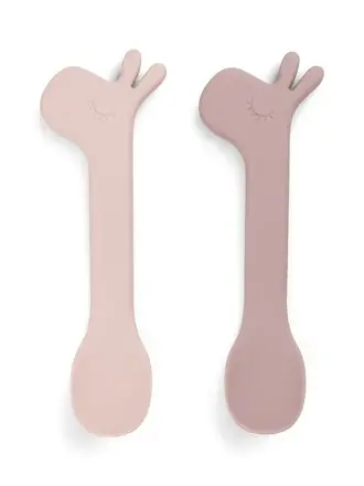 Done by Deer Silicone spoon 2-pack - Lalee - Powder