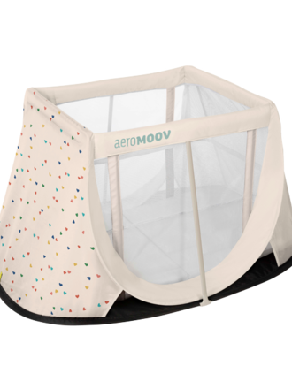 AeroMoov Aeromoov Instant travel cot - Confetti Hearts