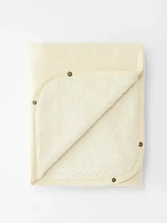 Cloby Multifunctionele Teddy Deken Off White