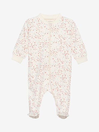 Fixoni Nightsuit w.zipper a. foot Organic / Misty Rose 6233