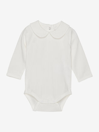 Fixoni Body LS w. Collar / Egret 422408