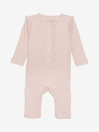 Fixoni Romper LS Rib / Cameo Rose 422432