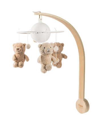 Flow Lou Bear - Baby mobile wood