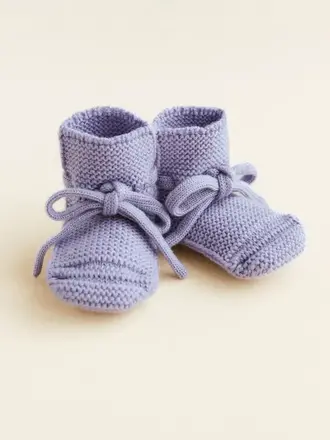 HVID Booties / Lilac 0-9m