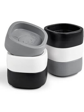 Infantino Spacebabies / Baby Bed Blocks Zwart Wit Grijs